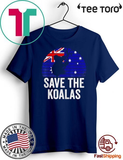 Australia save the Koalas sunset Official T-Shirt