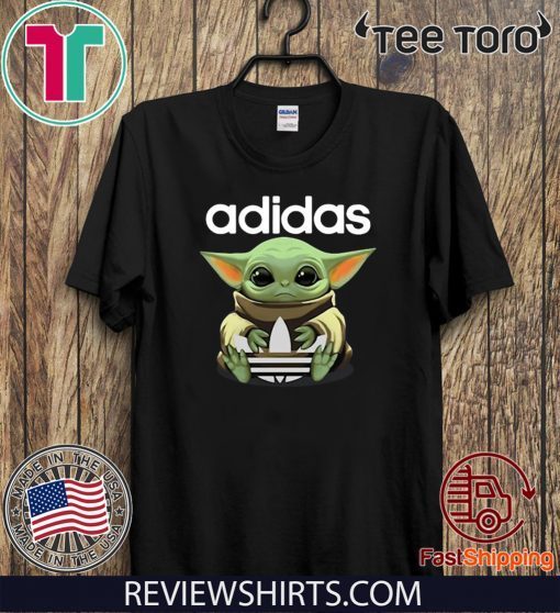 BABY YODA HUG ADIDAS UNISEX T-SHIRT