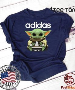 BABY YODA HUG ADIDAS UNISEX T-SHIRT