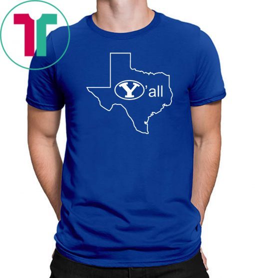 BYU Y'ALL TEXAS Y'ALL OFFICIAL T-SHIRT