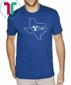 BYU Y'ALL TEXAS Y'ALL OFFICIAL T-SHIRT