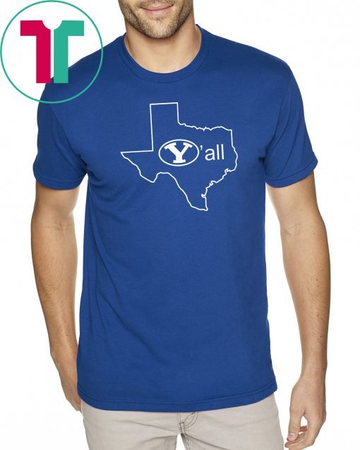 BYU Y'ALL TEXAS Y'ALL OFFICIAL T-SHIRT