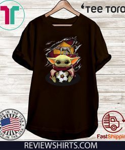 Baby Yoda Blood Inside As Roma Tee Shirts