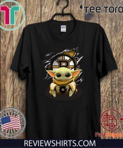 Baby Yoda Blood Inside Boston Bruins St Shirt T-Shirt