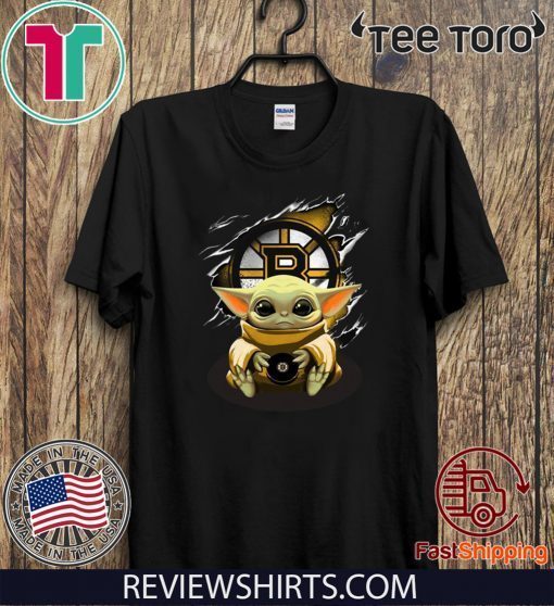 Baby Yoda Blood Inside Boston Bruins St Shirt T-Shirt