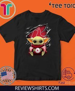 Baby Yoda Blood Inside Boston Red Sox For T-Shirt