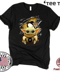 Baby Yoda Blood Inside Pittsburgh Penguins Offcial T-Shirt