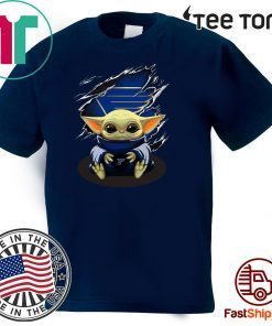 Baby Yoda Blood Inside St. Louis Blues Limited Edition T-Shirt