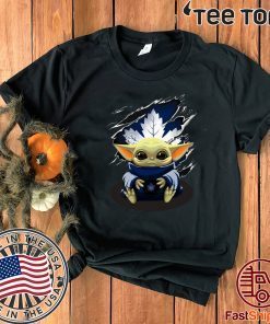 Baby Yoda Blood Inside Toronto Maple Leafs T Shirt