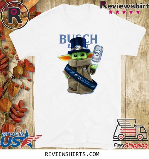 Baby Yoda Busch Light May The Busch Be With You 2020 T-Shirt