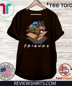 Baby Yoda Gizmo Groot Stitch And Toothless Friends 2020 T-Shirt