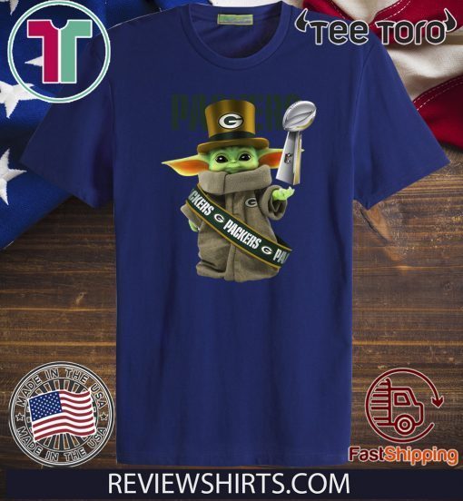 Baby Yoda Green Bay Packer Cup Limited Edition T-Shirt