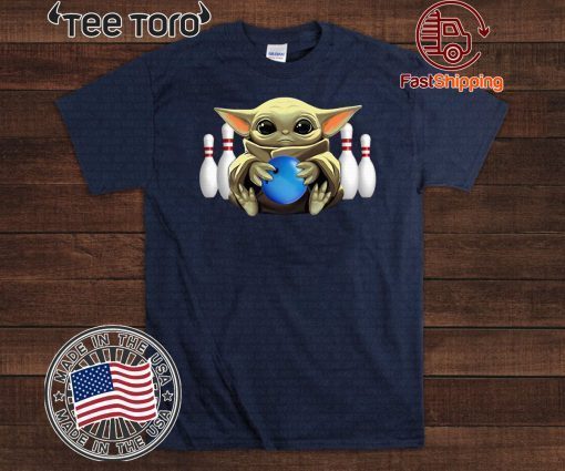 Baby Yoda Hug Bowling Classic T-Shirt