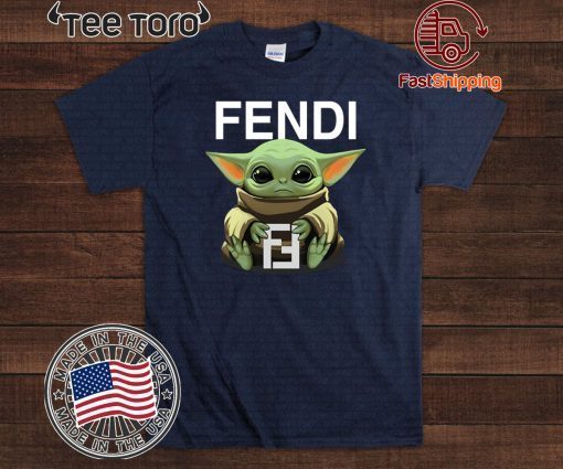 Baby Yoda Hug Fendi Unisex T-Shirt