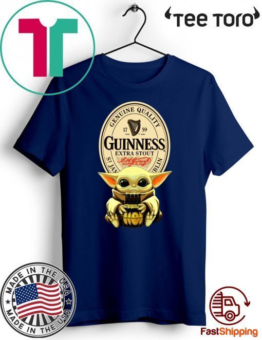 Baby Yoda Hug Guinness Special Export Beer Unisex T-Shirt