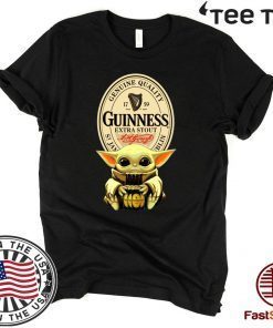 Baby Yoda Hug Guinness Special Export Beer Unisex T-Shirt