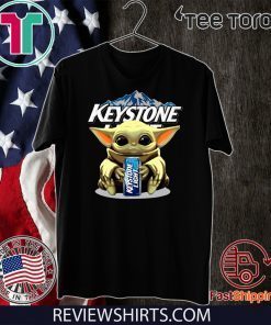 Baby Yoda Hug Keystone Light Shirt T-Shirt