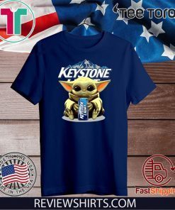 Baby Yoda Hug Keystone Light Shirt T-Shirt