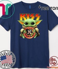 Baby Yoda Hug Kiss Shirt - Official Tee