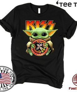 Baby Yoda Hug Kiss Shirt - Official Tee