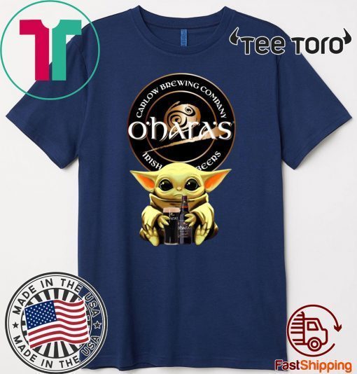 Baby Yoda Hug O’Hara’s Irish Stout Beer Unisex T-Shirt