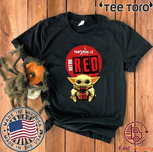 Baby Yoda Hug Porterhouse Red Irish Ale Beer 2020 T-Shirt