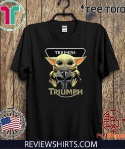 Baby Yoda Hug Triumph Offcial T-Shirt