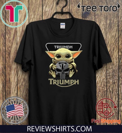 Baby Yoda Hug Triumph Offcial T-Shirt