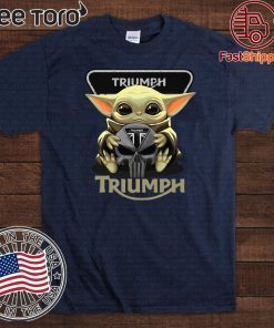 Baby Yoda Hug Triumph Offcial T-Shirt