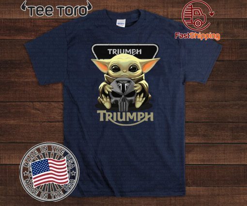 Baby Yoda Hug Triumph Offcial T-Shirt