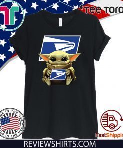 Baby Yoda Hug United States Postal Service 2020 T-Shirt