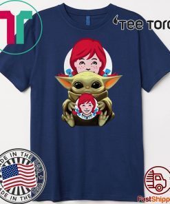 Baby Yoda Hug Wendy’s Offcial T-Shirt