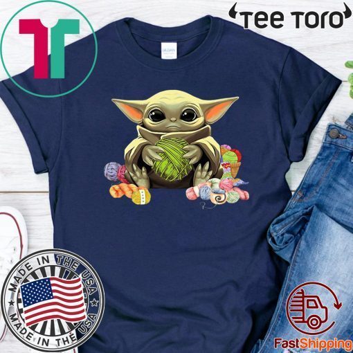 Baby Yoda Hug Wool Rolls Official T-Shirt