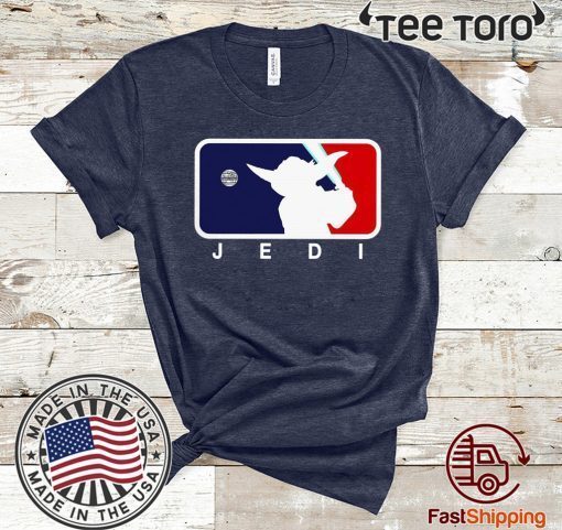 Baby Yoda Jedi MLB Logo Original T-Shirt