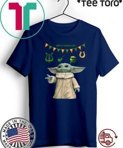 Baby Yoda St Patrick’s Day Hot T-Shirt