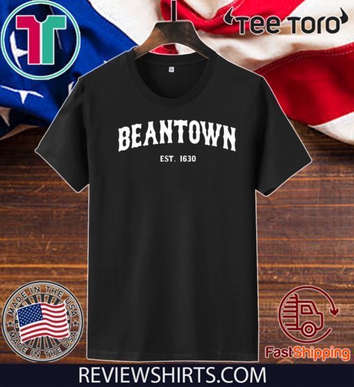 Beantown Boston Massachusetts Baked Beans New England EST 1630 T-Shirt