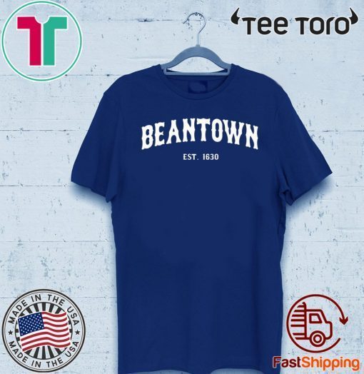 Beantown Boston Massachusetts Baked Beans New England EST 1630 T-Shirt