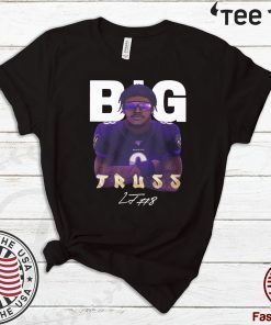 Big Truss Lamar Jackson Tee Shirt Baltimore Ravens