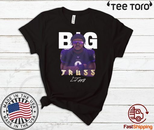 Big Truss Lamar Jackson Tee Shirt Baltimore Ravens