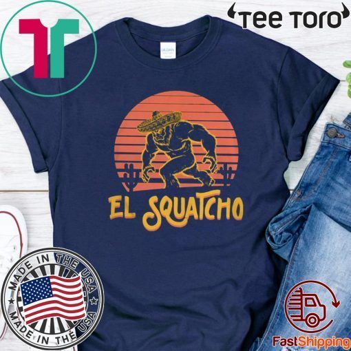 Bigfoot el squatcho sunset Original T-Shirt