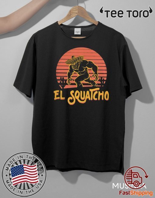 Bigfoot el squatcho sunset Original T-Shirt