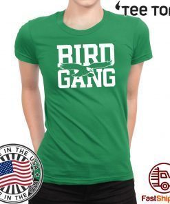 Bird Gang Shirt - Philadelphia Football Vintage Philly Eagle Gift T-Shirt