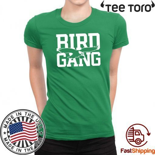 Bird Gang Shirt - Philadelphia Football Vintage Philly Eagle Gift T-Shirt