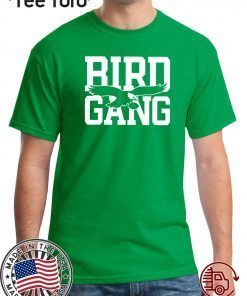 Bird Gang Shirt - Philadelphia Football Vintage Philly Eagle Gift T-Shirt