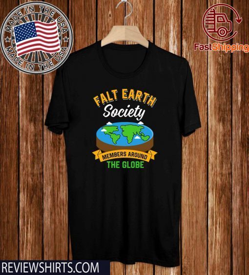 Official Flat Earth Society T-Shirt