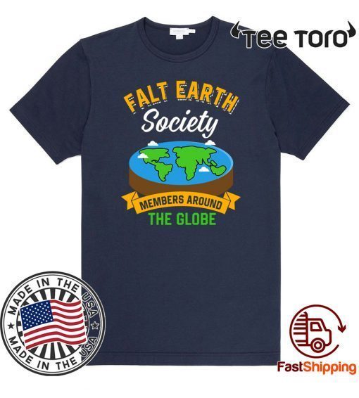 Official Flat Earth Society T-Shirt