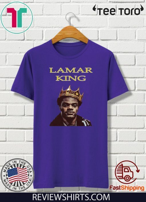 Baltimore Ravens - Lamar Jackson King Shirt - Lamar Jackson