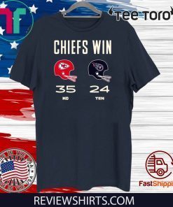 Chiefs Win 35 KC 24 TEN 2020 T-Shirt