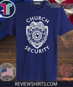 Church Deacon Headshots For Jesus Marksman Security Offcial T-Shirt