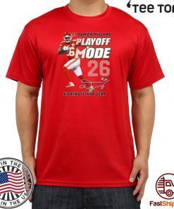 Damien Williams Playoff Mode Chiefs Official T-Shirt